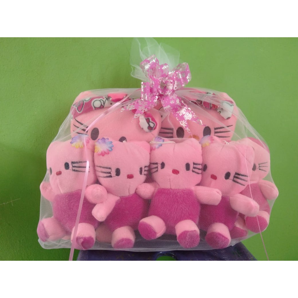 BISA COD boneka hello Kitty beranak induk 2 anak 5