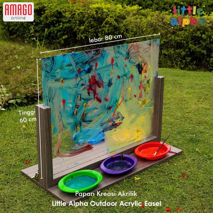 

PAPAN KREASI AKRILIK - LITTLE ALPHA OUTDOOR ACRYLIC EASEL