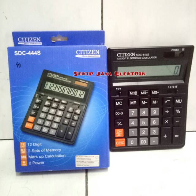 Kalkulator Citizen tipe SDC-444S