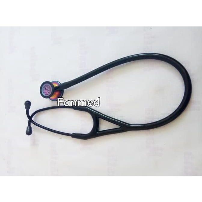 Stetoskop Littmann Litman Cardiology Cardiologi IV Rainbow Black 6165