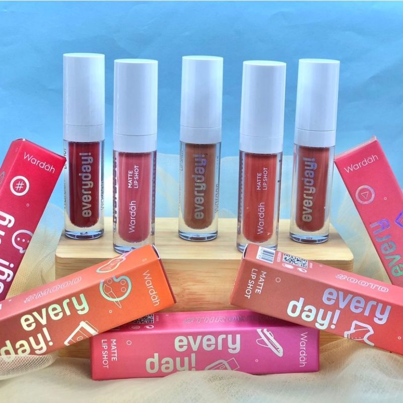 WARDAH Everyday Matte Lip Shot 1,8gr (Lip Cream)