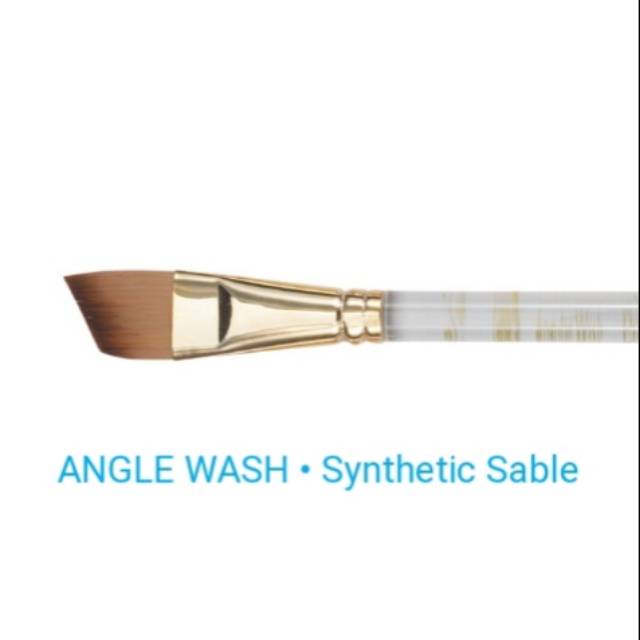 Princeton heritage brush watercolor Angle wash