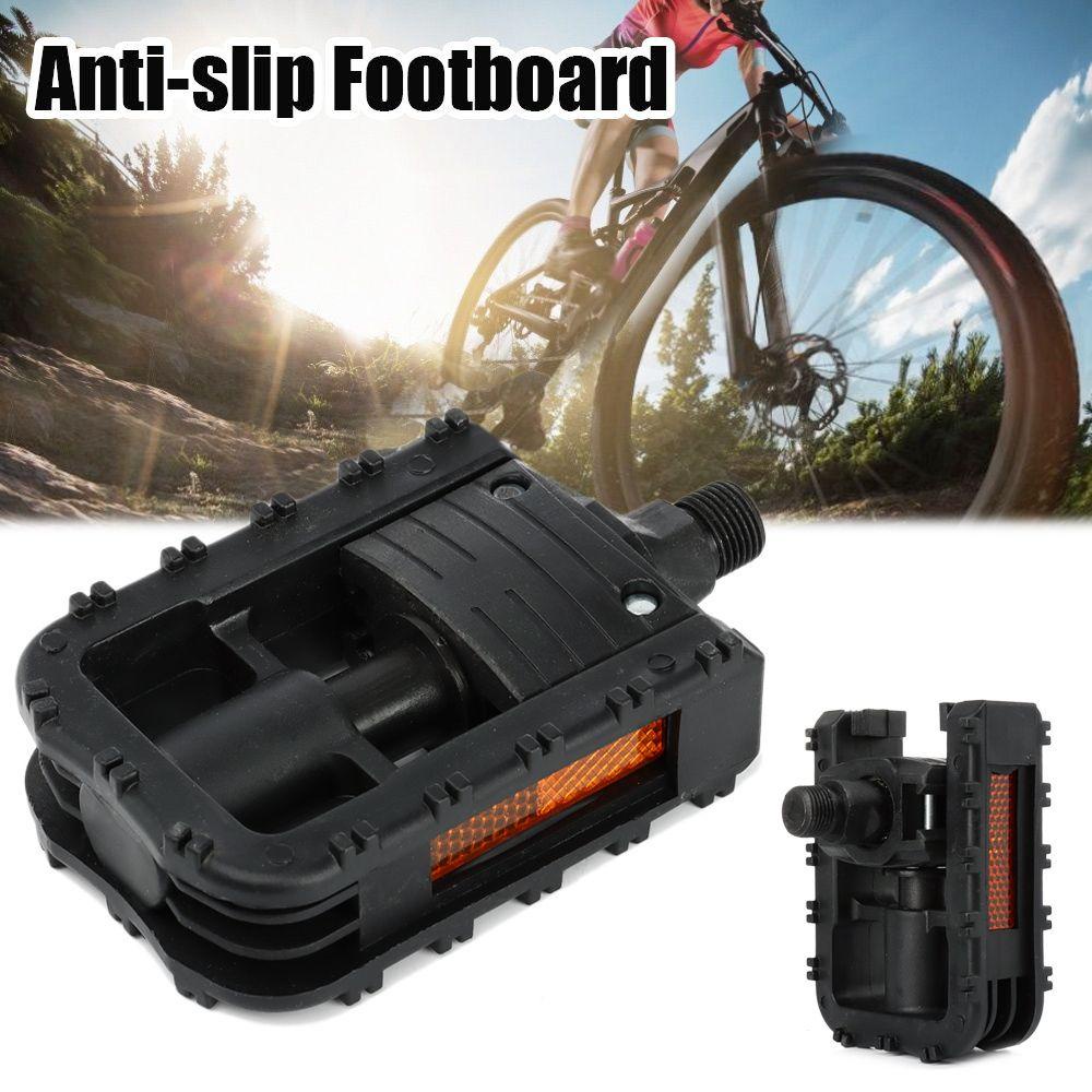 Nanas 1pasang E-bike Pedal Lipat Refitting Pasak Kaki Anti-slip Bagian Skuter