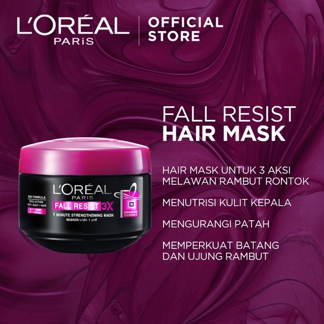 LOREAL FALL RESIST 3X HAIR MASK 200ml