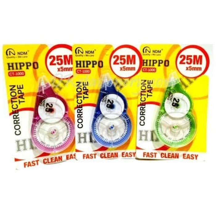 

Jual Correction Tape Ndm 25 Meter Terbatas