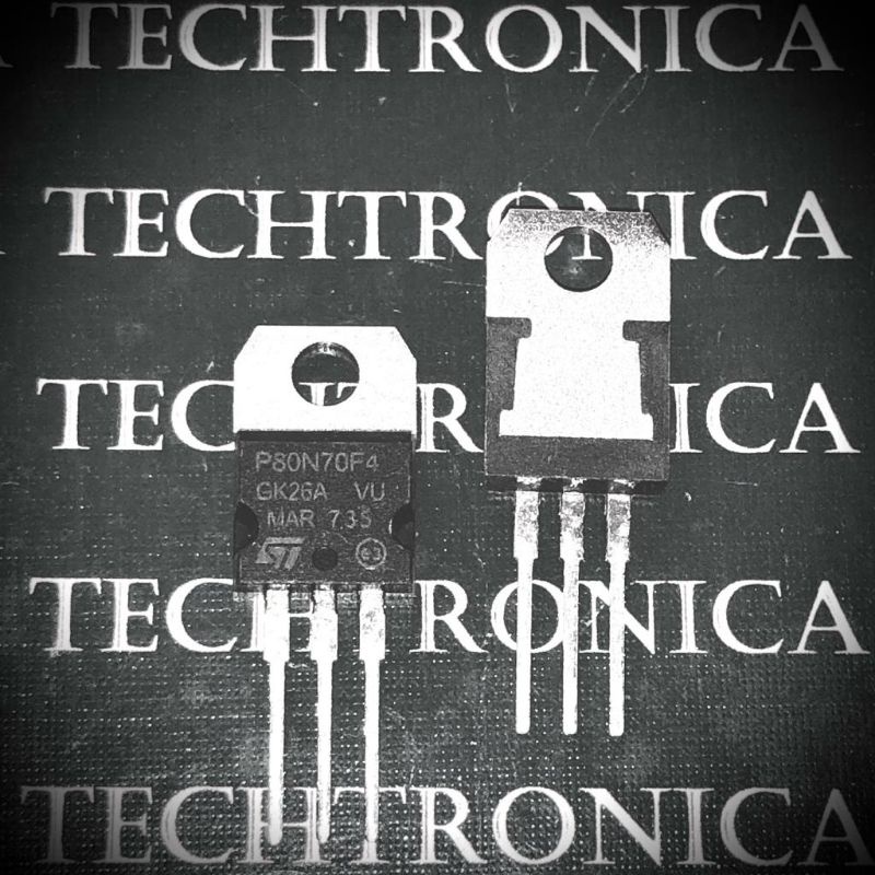 Transistor MOSFET N-Channel P80N70F4 P80N70 80NF70 80N70 STP80N70F4  TO-220