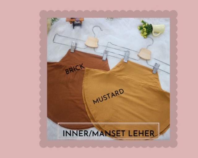 Inner Leher/Manset Leher/Daleman leher/Tutup Dada/Inner Dada