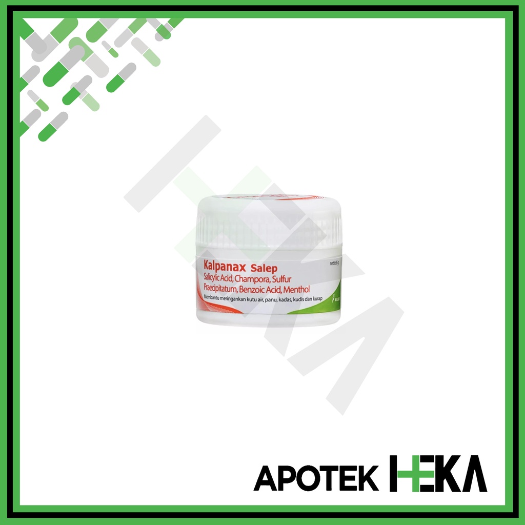 Kalpanax Salep Pot isi 6gr - Obat Jamur Kutu Air (SEMARANG)