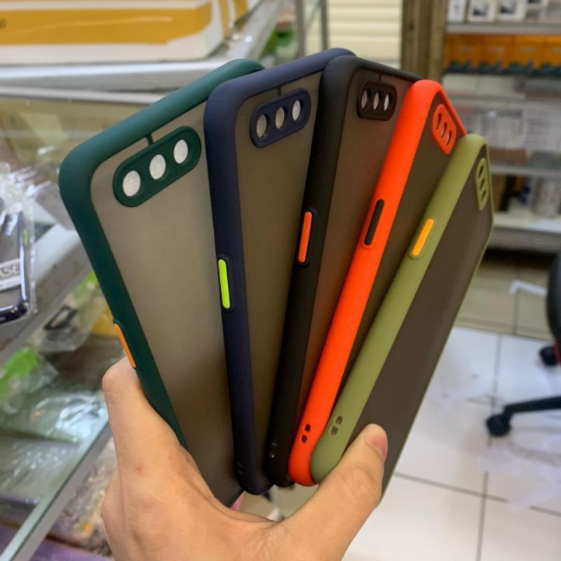 CASE OPPO A3S MY CHOICE AERO CASE PENLINDUNG KAMERA HYBRID