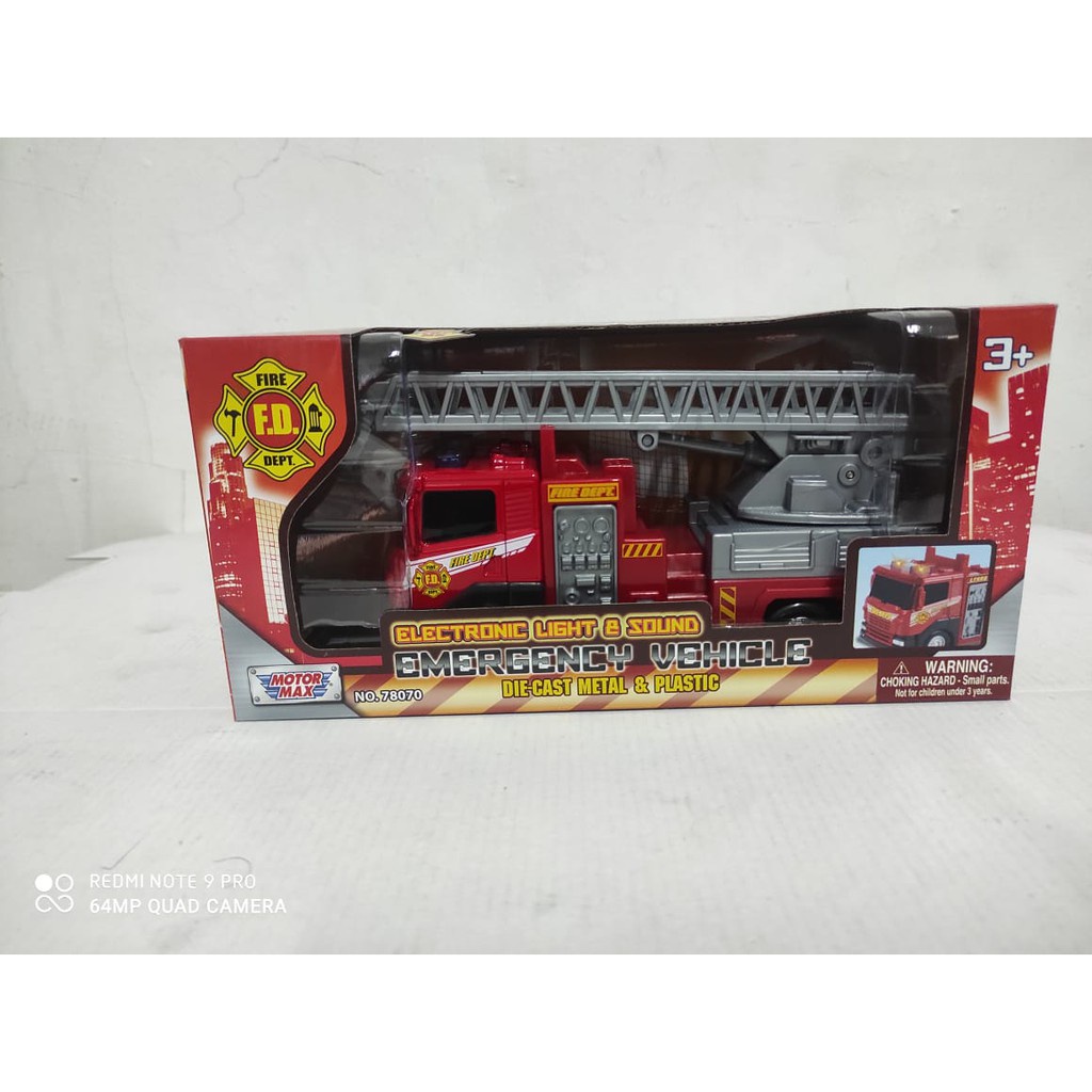 MOTORMAX EMERGANCY VEHICLE MM-78070 (IMPORT)