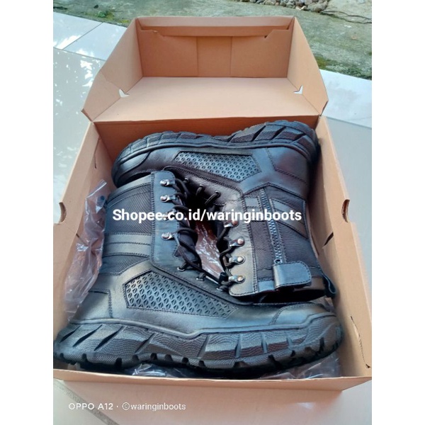Sepatu PDL TNI AD PDL TAWON PDL NINJA PDL MODEL WEB PDL KULIT SAPI