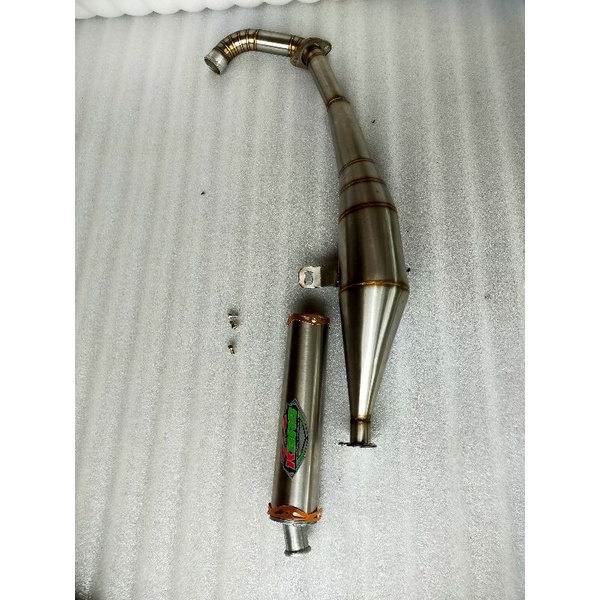 Knalpot kolong 125zr by kbrs racing