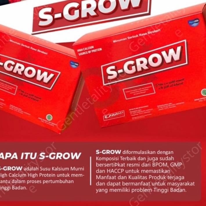 

DISCOUNT !!! 9.9 S-GROW Suplemen Susu Peninggi Badan Kalsium Terbaik Sgrow Strawberry Flavour [KODE 979]