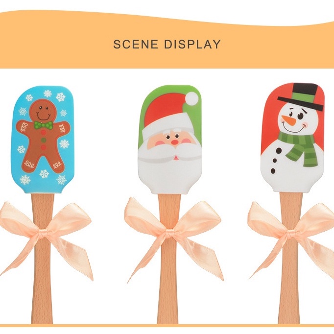 Spatula Natal / Christmas Scraper