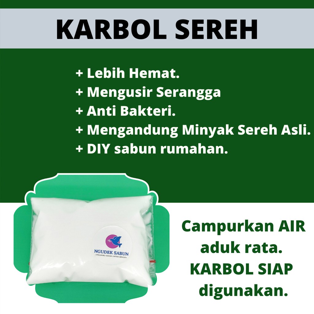 Karbol Sereh 1L - BIANG Karbol Sereh 1 Liter - Refill - DIY