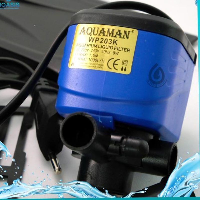 POMPA AQUARIUM BOX FILTER AQUAMAN WP 203K