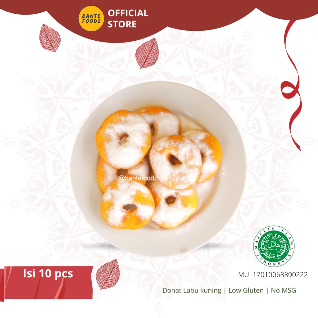 

Donat Kentang Susu Premium low Gluten bisa dikonsumsi Balita dan Lansia - Terlaris dan Bergizi isi 10 pcs