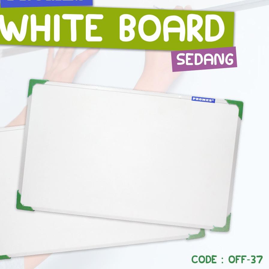 

D0ęQ Promes White Board Sedang Papan Tulis Gantung Papan Tulis uk 60x40cm - OFF-37 ♠Ready Stock
