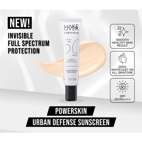 MAKE OVER Powerskin Urban Defense Sunscreen 40ML