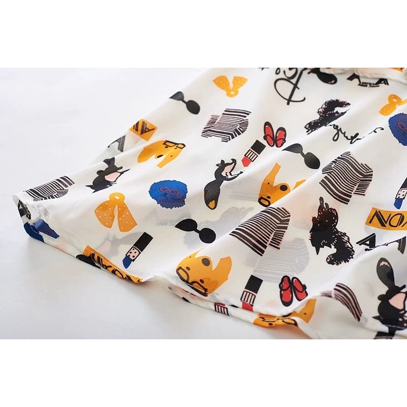Promo !! Dress anak cewek lucu / dress fashion noav in rumbai ukuran 1-2tahun / Dress import termurah