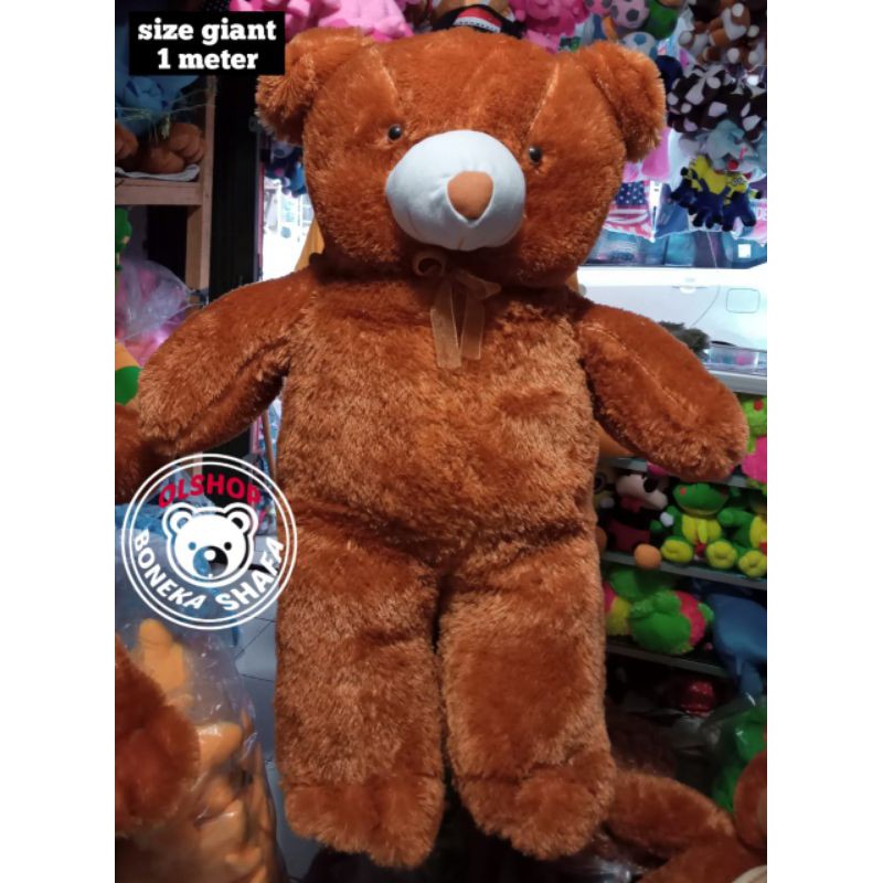 boneka beruang teddy bear 1 meter