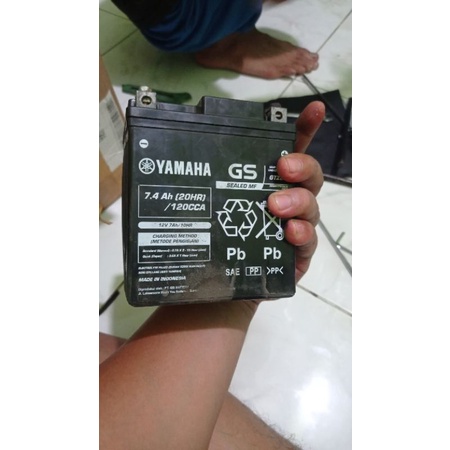 Jual aki GS bekas copotan r25 original | Shopee Indonesia