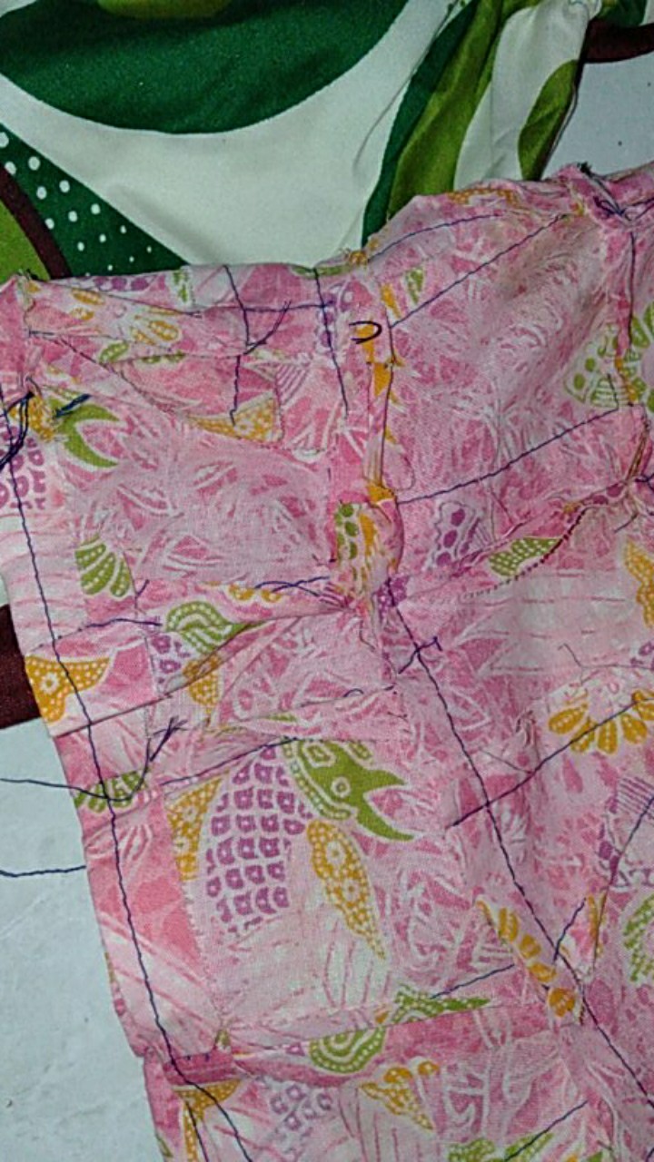 Daster Batik Anak Perempuan Tanpa Lengan  Dress Anak 1 2 Th Katun Cewek Murah Grosir Tahub Klw