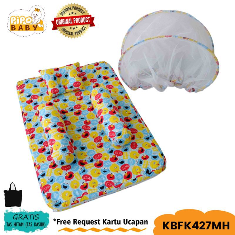tempat tidur bayi baru lahir kasur bayi flat kelambu