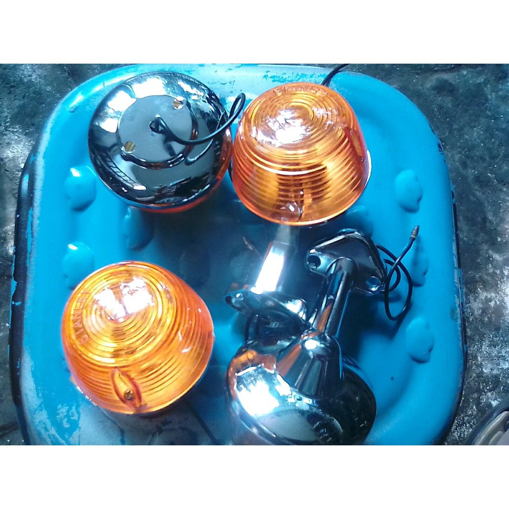 Lampu Sein Honda C70 C 70 Riting Tanda Belok Ulung Kalong Kuntul Pitung Terbaik Shopee Indonesia