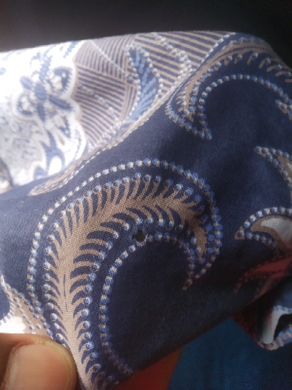 Kemeja Batik Modern Banyu Biru Ful Furing Katun Halus Premium Size Lengkap