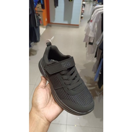 SKECHERS SEPATU ANAK SEKOLAH - SPORT GO RUN BLACK 97877L
