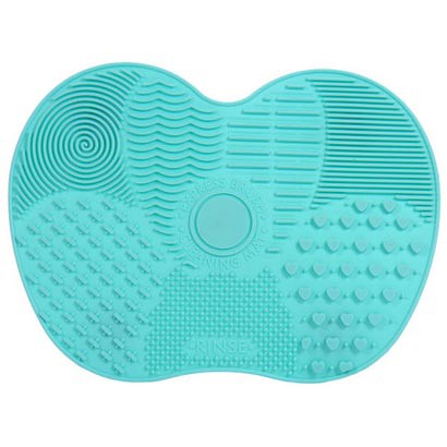 Rinse Pembersih Kuas Make Up Silicone Pad - Mint