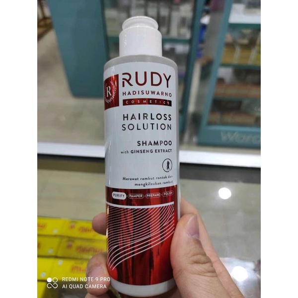 RUDY HADISUWARNO HAIR LOSS DEFENSE SHAMPOO SHAMPO GINSENG 200ML_Cerianti