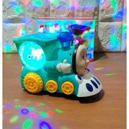 MAINAN ANAK KERETA MAINAN ANAK CUTE TRAIN MENYALA DAN MUSIK MAINAN EDUKASI KRT 027