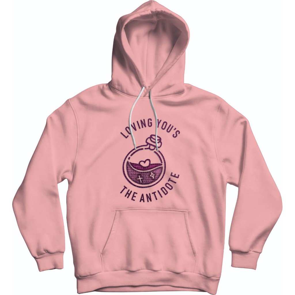 LOVING YOUR BORDIR HOODIE WANITA / HOODIE WANITA TEBAL / HOODIE BORDIR