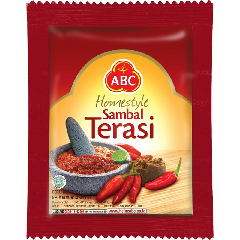 

ABC Sambal Terasi 10 x 23g