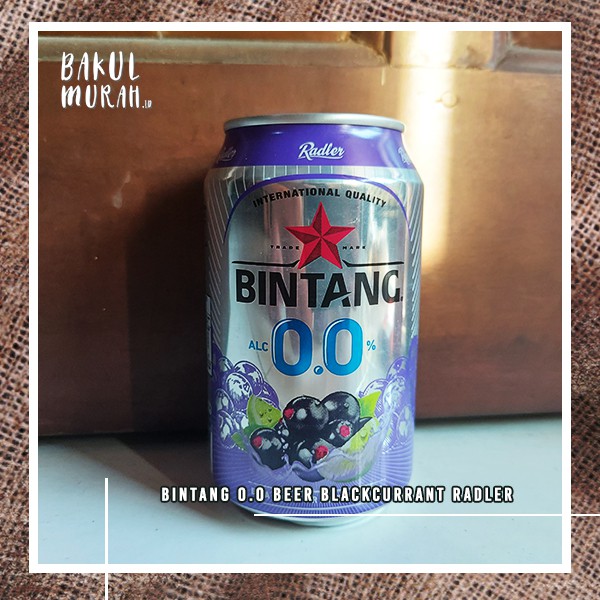 BEER BINTANG BLACKCURRANT RADLER 0% NEW