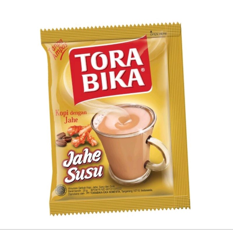 

Torabika Susu Jahe 25gr isi 10 Sachet