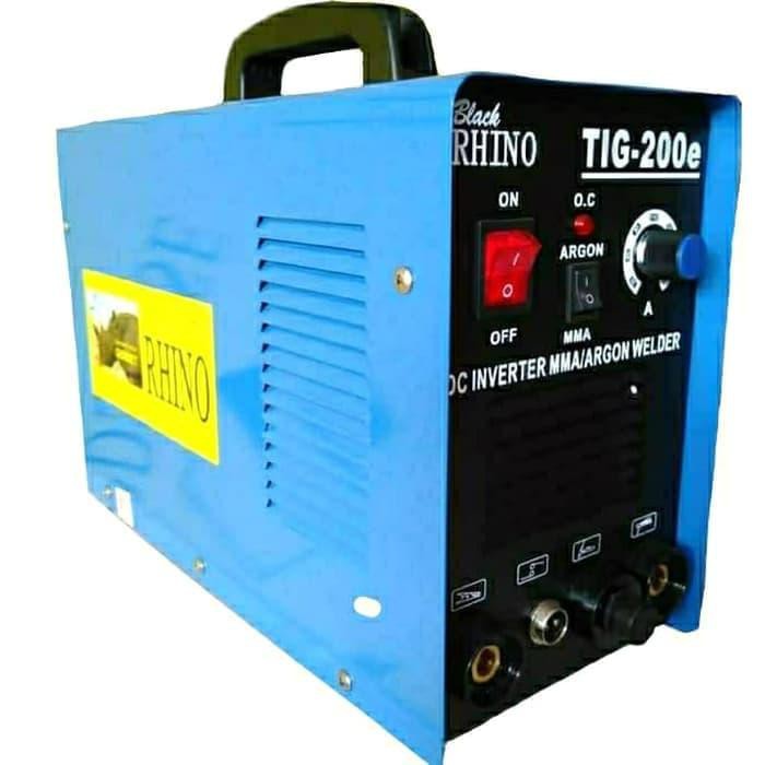 Black Rhino Trafo Las Listrik Argon Mma Tig 200e 900watt Bergaransi