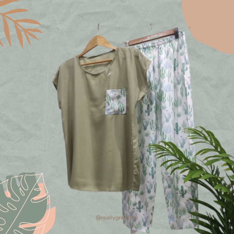 ONE SET JUMBO | SETELAN RAYON | SETELAN BABY DOLL