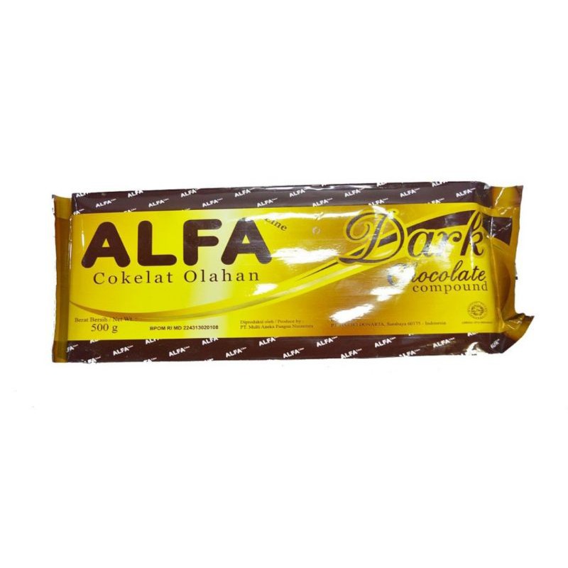 

Alfa dark chocolate/500grm