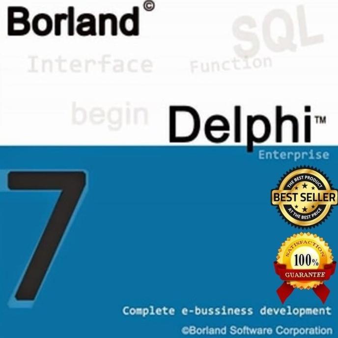[ PROMO ] Borland Delphi 7 Enterprise Full Versi DVD Software