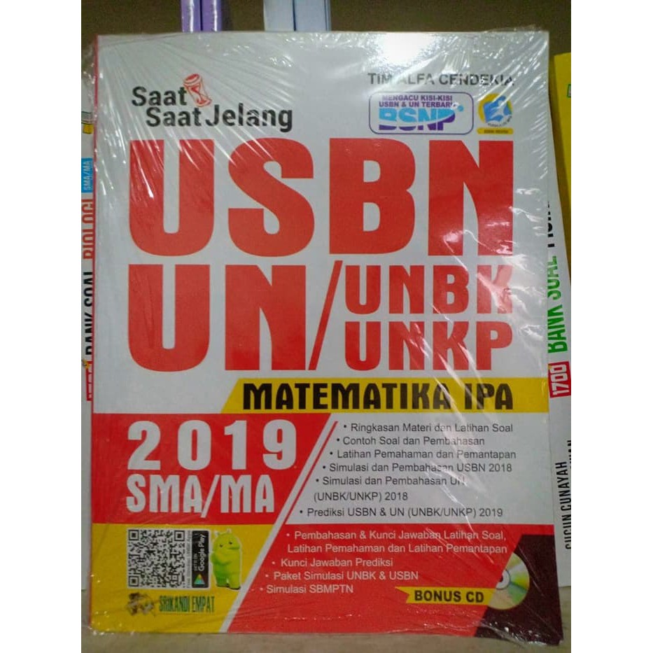 Soal Sma Saat Saat Jelang Un Usbn Unbk Unkp Matematika Ipa