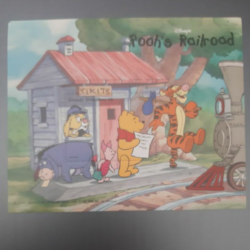 

Terlaris ✨ - Perangko Disney Grenada Pooh Rail road sheet 1 prangko3.1.23