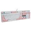 Sades K10 Pink White - Gaming Keyboard