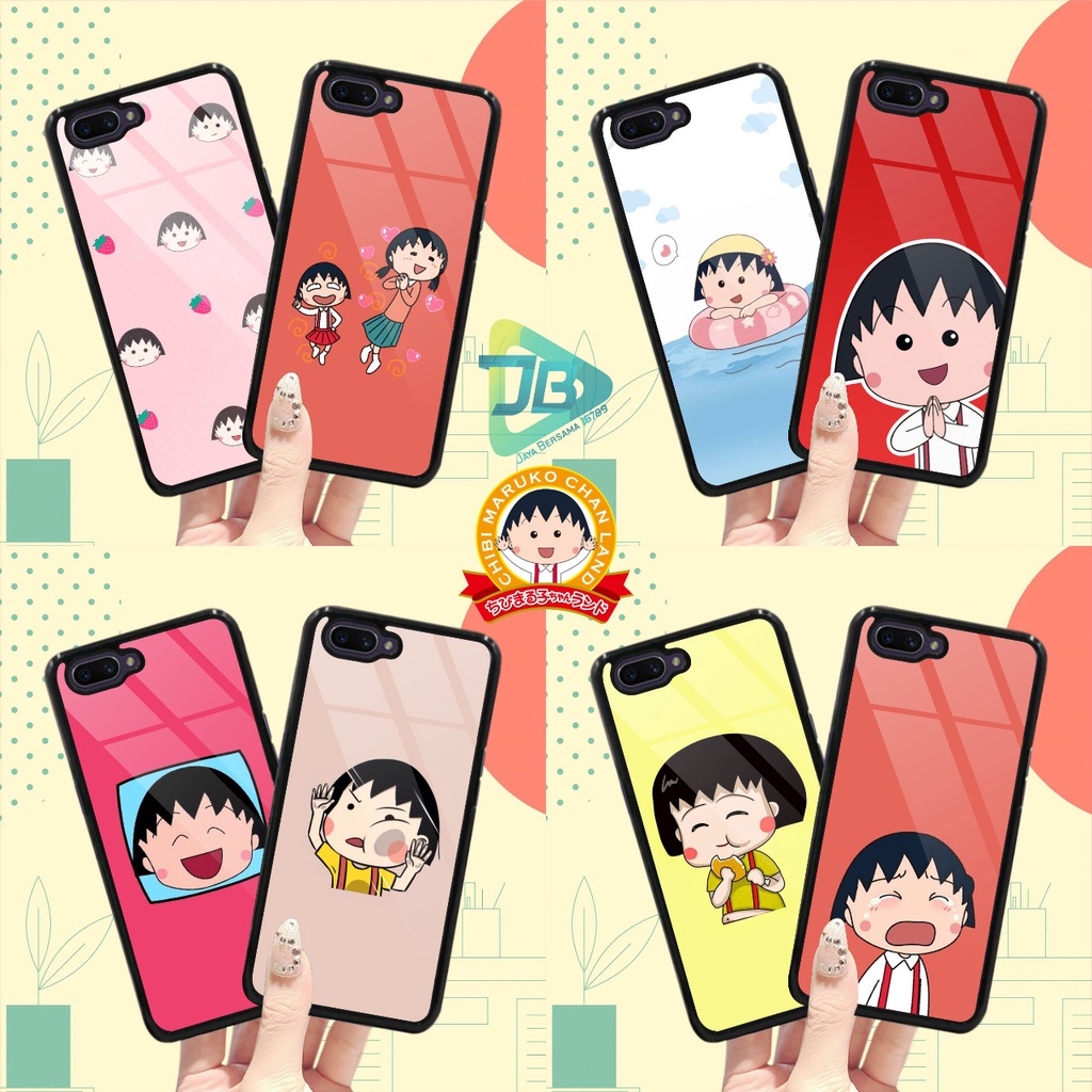 HARDCASE 2D GLOSSY CHIBI MARUKO OPPO VIVO XIAOMI SAMSUNG REALME IPHONE ALL TYPE JB4691