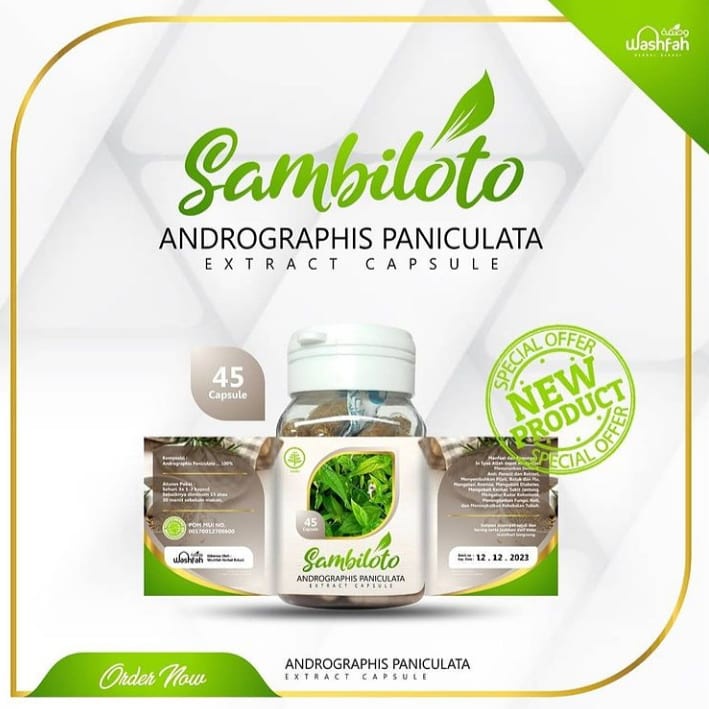 

Obat Herbal Kapsul Sambiloto