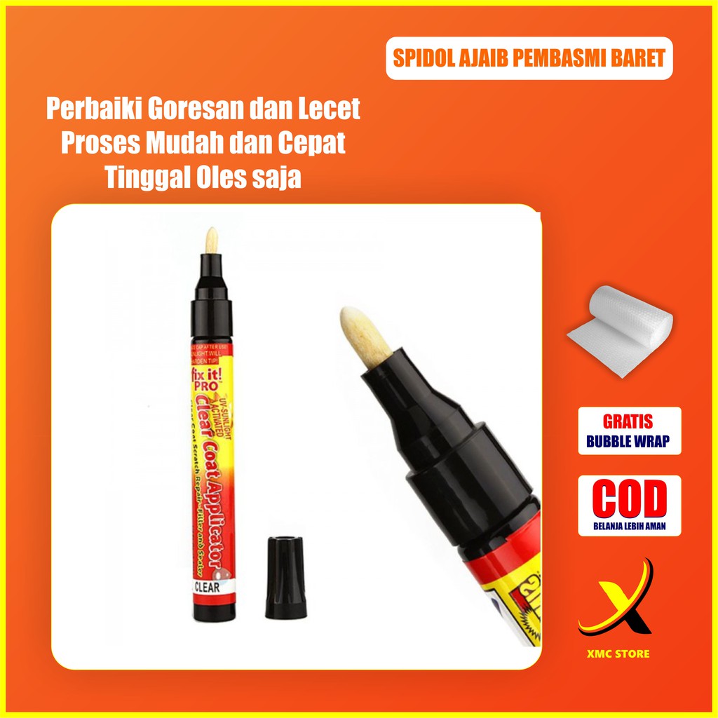 

(BISA COD) Murah Spidol Ajaib Penghilang Baret dan Noda Cat Mobil Motor / Pena Ajaib Anti Baret