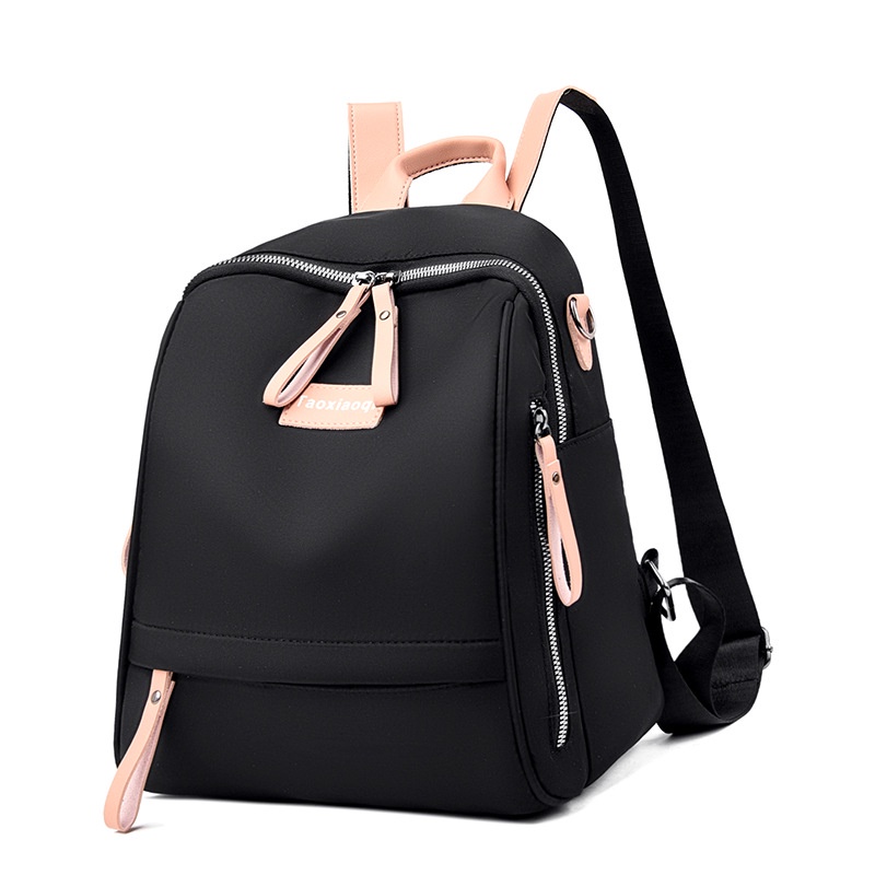 TAS RANSEL WANITA IMPORT ANTI AIR BRANDED HITAM BENITA TA455B5 BACKPACK BESAR CEWEK GENDONG PUNGGUNG SEKOLAH KERJA KULIAH PREMIUM KOREA BATAM MURAH