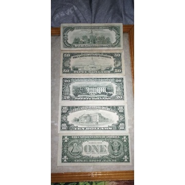 uang dolar kuno asli total 1095